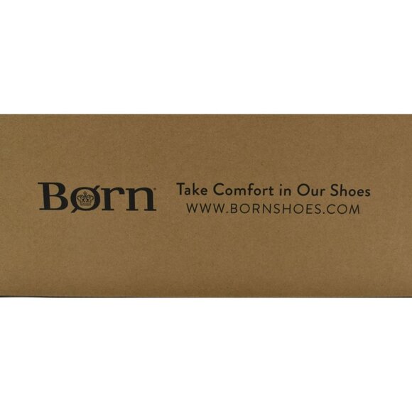 Born Mens Size 9.5 Tobias Brown Full Grain Leather Oxford Casual Lace up Shoes main image 4